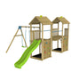 TP Skywood Wooden Play Tower with Ripple Slide, Sky Bridge, Additional Play Tower & Double Swing Arm - FSC<sup>&reg;</sup> certified