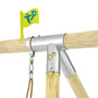TP Knightswood Wooden Single & Deck Swing Frame - FSC<sup>&reg;</sup> certified