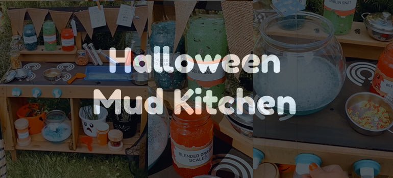 Halloween Mud Kitchen