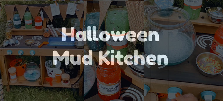  Halloween Mud Kitchen 