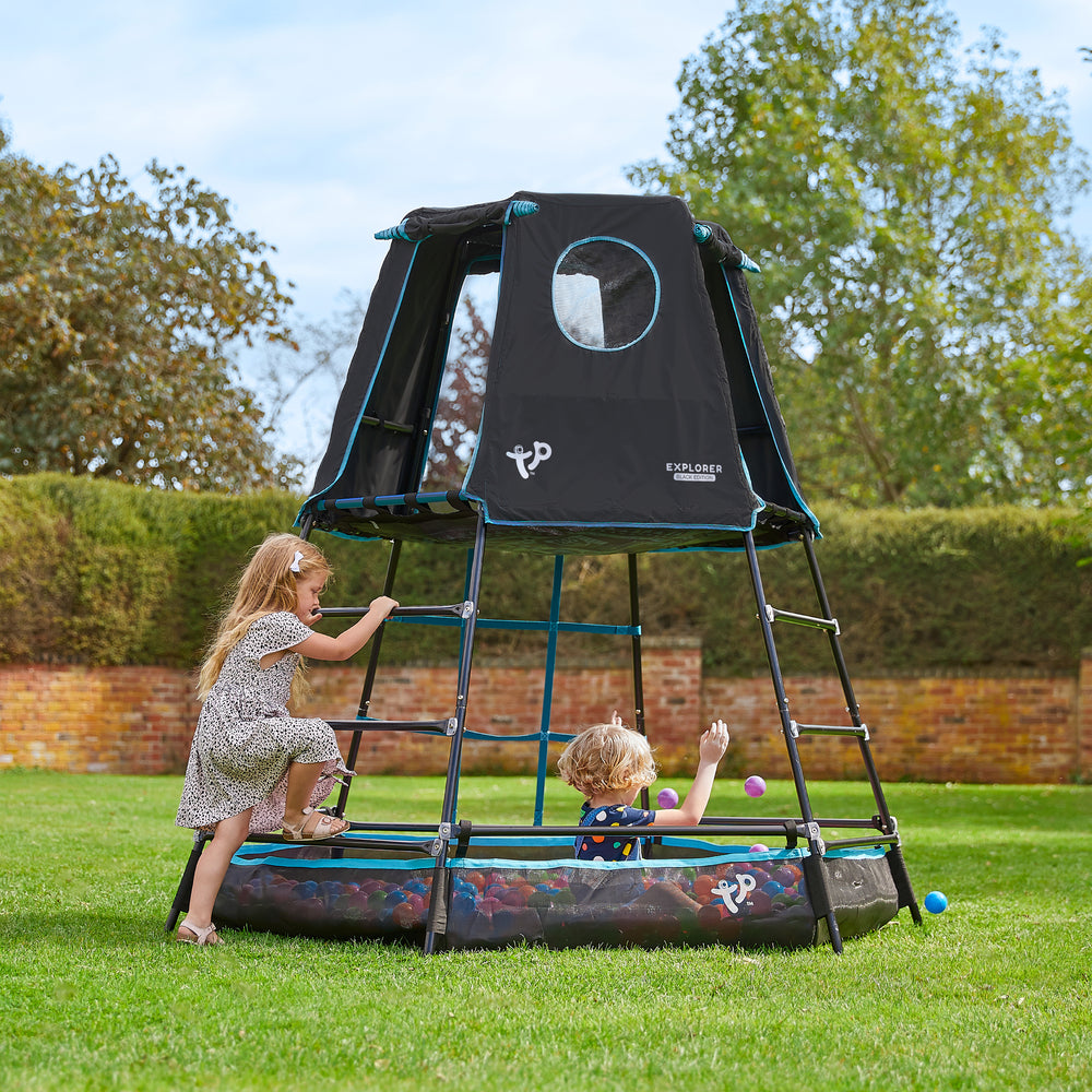 What Considerations are Necessary for Integrating an Outdoor Climbing Frame into a Family Garden?