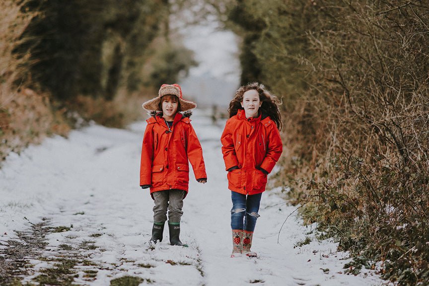 Burn children's energy off with outdoor winter play