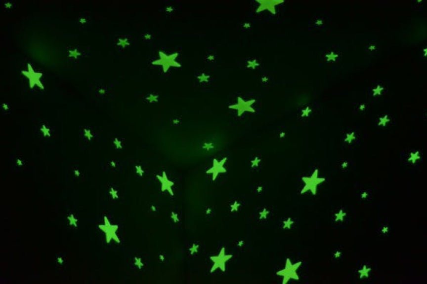 Enjoy darker nights with glow in the dark art