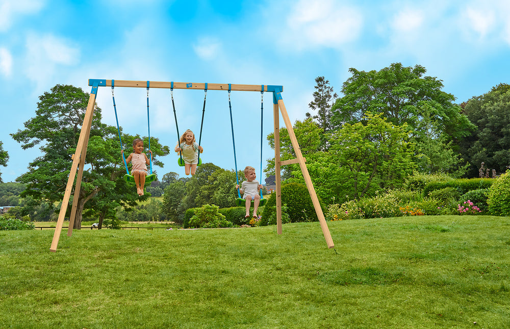  Wooden Climbing Frames and Swing Sets 