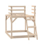 The TP Toys Wooden Deck for Buttercup Cottage Playhouse is made from FSC® certified wood and shown against a plain white background.
