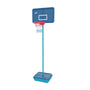 TP Toys Basketball All Surface Swingball is a height adjustable hoop for kids with a red and white net, mesh-style backboard, and sturdy base. Portable for indoor or outdoor use, it’s perfect for hours of active play.