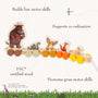 The Gruffalo Wooden Pull Along Character Set - FSC® certified by TP Toys features beloved characters from The Gruffalo and is designed to build fine motor skills, support coordination, and promote gross motor development. Crafted from FSC® certified wood, this charming toy encourages imaginative play as children pull their favorite friends along on fun-filled adventures.