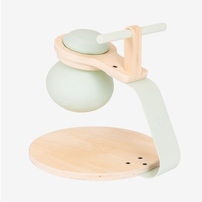 The TP Active-Tots Pikler Style Toddler Bouncer from TP Toys features a stylish design with a round base, curved support, and a suspended round container—making it the perfect addition to playrooms or indoor active play spaces. FSC® certified for peace of mind.