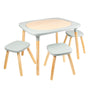 The TP Active-Tots Pikler Style Wooden Stools by TP Toys are FSC® certified, featuring pale grey seats and a light wooden finish—an eco-friendly, perfectly sized choice for toddlers' indoor furniture.