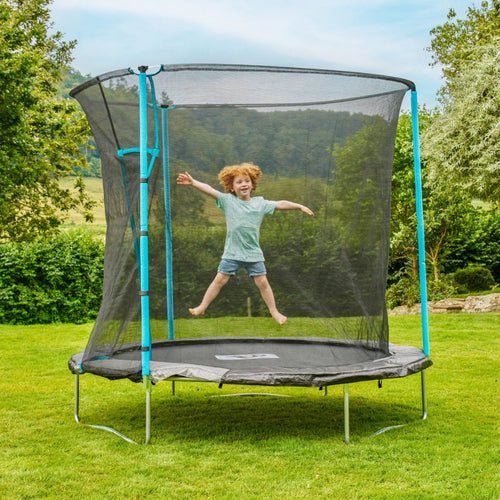 8ft Trampoline Trampoline Slide Set WANDINGT 8FT Trampoline With