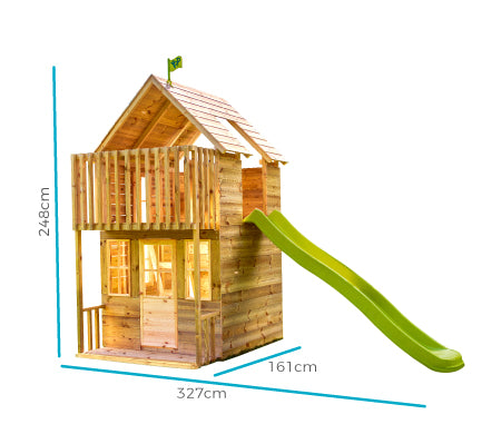 TP Skye Two Storey Wooden Playhouse FSC® TP Toys