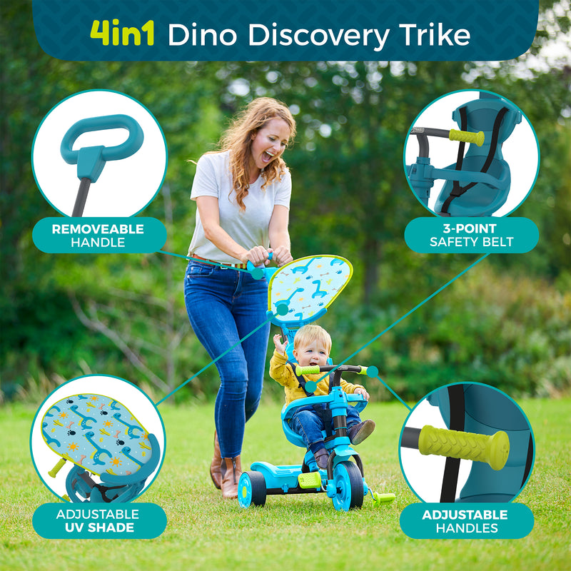 TP Toys 4 in 1 Trike - Dino Discovery