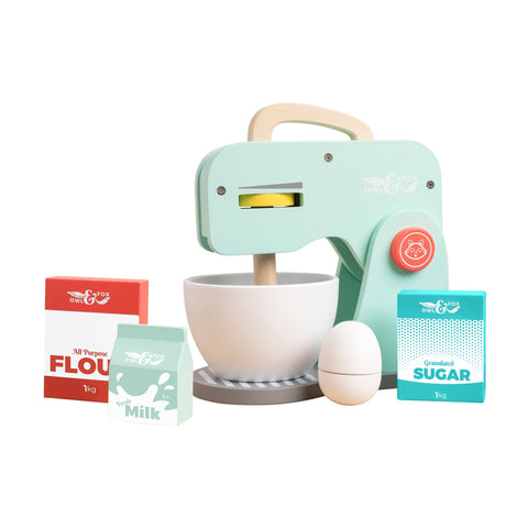 Owl &amp Fox Wooden Baking Set FSC® certified