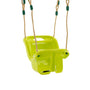 TP Compact Wooden Double Swing Set with Roped Rapide Seat & Baby Seat - FSC<sup>&reg;</sup> certified
