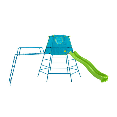 TP Explorer Metal Climbing Frame Set with Ripple Slide & Jungle Run image 3