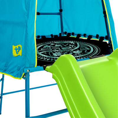 TP Explorer Metal Climbing Frame Set with Ripple Slide & Jungle Run image 4
