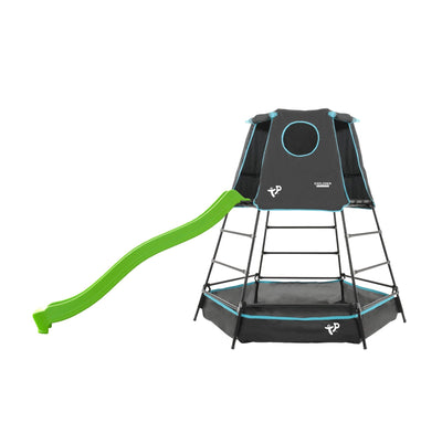 TP Explorer Metal Climbing Frame Set and Ripple Slide Black Edition image 1