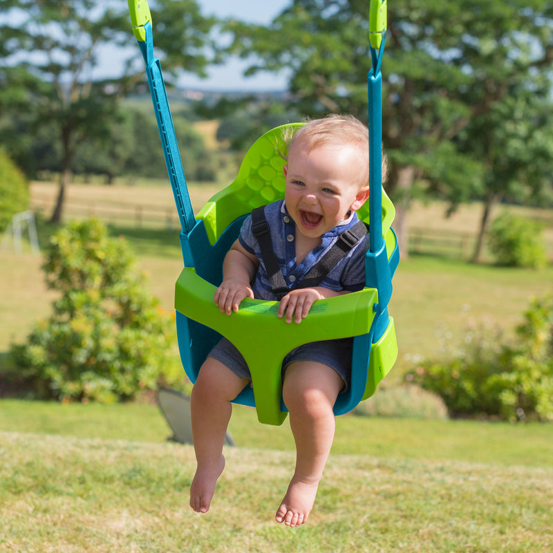 TP Small to Tall 2 in 1 Metal Swing Set with Quadpod