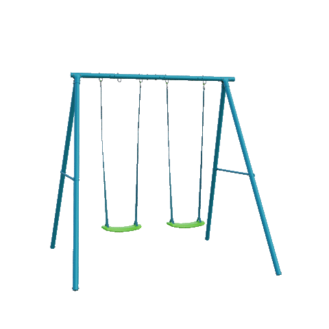 Build Your Own Deluxe Double Metal Swing Frame