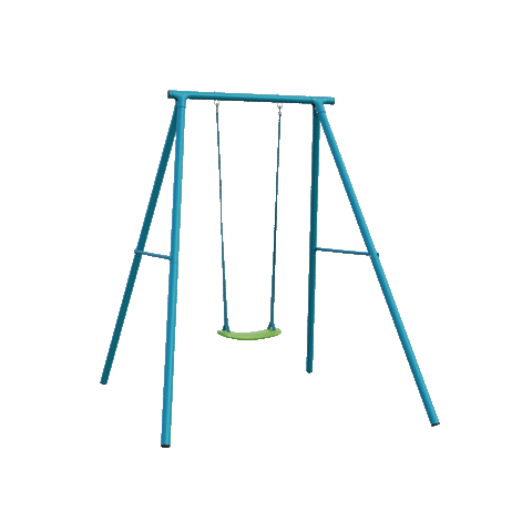 Build Your Own Deluxe Single Metal Swing Frame