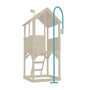TP Treehouse Wooden Play Tower Fireman’s Pole