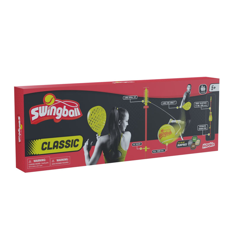 W Swing Ball Racket 165cm Tall Classic Swingball Set | TP Toys