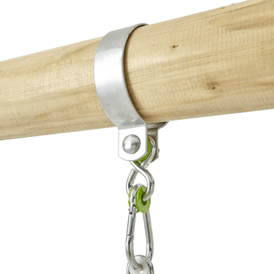 TP Knightswood Wooden Double & Deck Swing Frame - FSC® certified Image 4