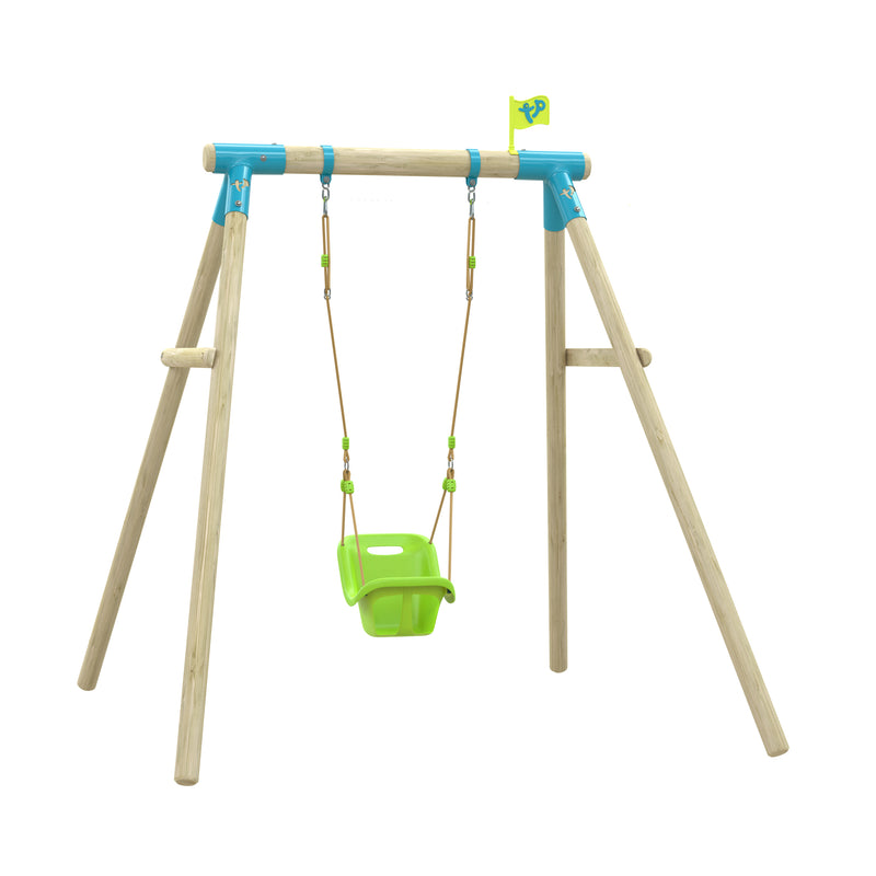 Single Compact Knightswood Swing with Baby Seat - FSC<sup>&reg;</sup> certified