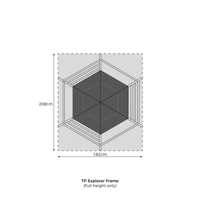 TP Explorer Metal Climbing Frame Black Edition Image 7