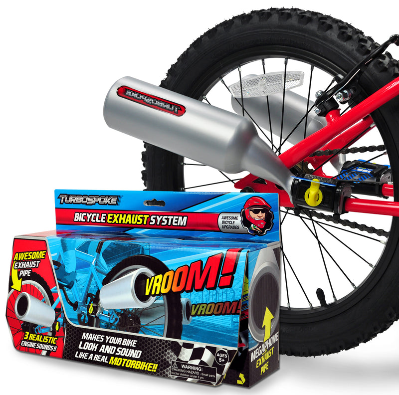 Noise Maker Bicycle Exhaust Toy Motorbike Noise Maker Halfords IE