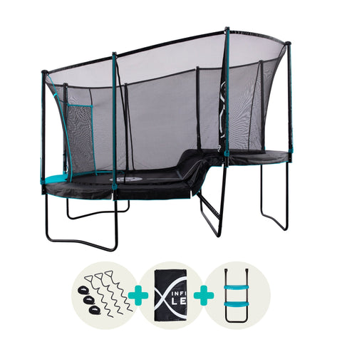 Infinity® Leap – 2 level Trampoline Bundle