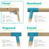 TP Forest Acorn Growable Wooden Swing Set Complete-FSC<sup>&reg;</sup>