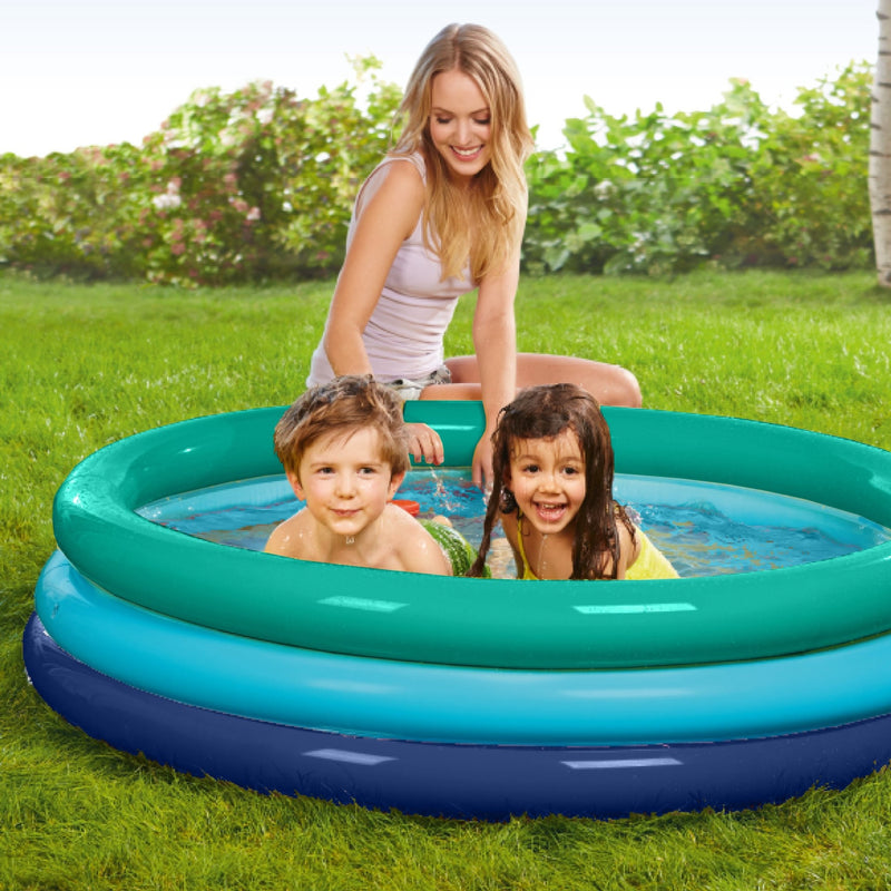 Three Ring Paddling Pool - Main Image