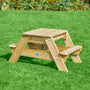 TP Early Fun Wooden Picnic Table Sandpit - FSC<sup>&reg;</sup> certified