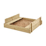 TP Wooden Lidded Sandpit with Dig & Explorer Accessory Kit - FSC<sup>&reg;</sup> certified