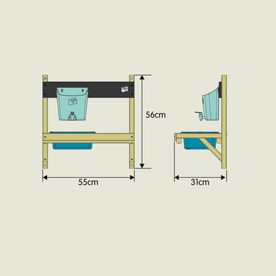 TP Early Fun Mud Kitchen Playhouse Accessory - FSC® certified image 8