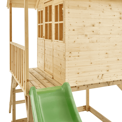 TP Hill Top Tower Wooden Playhouse with Slide - FSC® certified Image 3