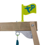 TP Castlewood Ludlow Wooden Climbing Frame with Single Swing Set & Slide - FSC<sup>&reg;</sup> certified