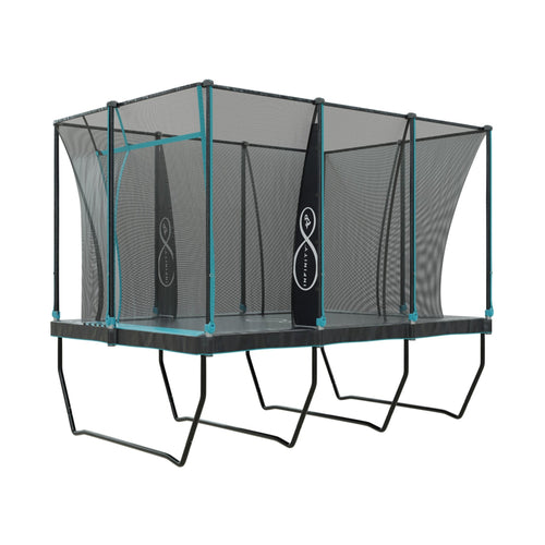 TP Infinity 8x12ft Rectangular Trampoline for Fun TP Toys