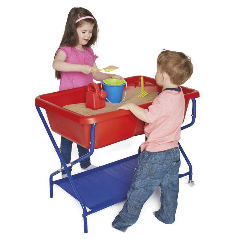 Red Rockface Sand and Water Table and Stand