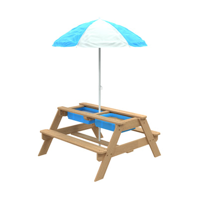 TP Wooden Picnic Table with Parasol - FSC<sup>&reg;</sup> certified