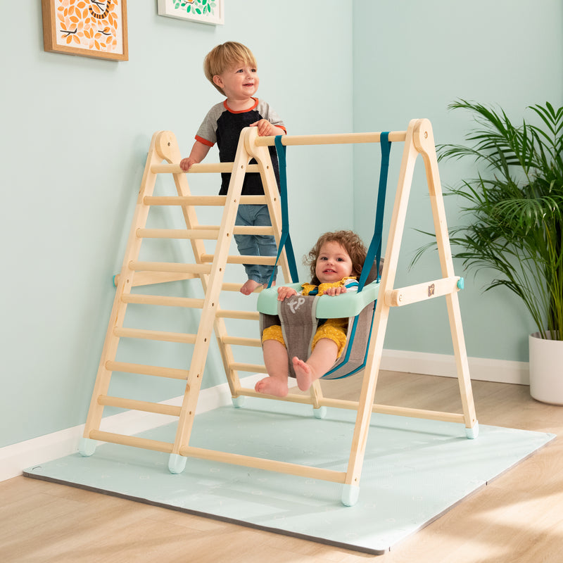 TP Active-Tots Pikler Style Wooden Climb and Swing - FSC<sup>&reg;</sup> certified