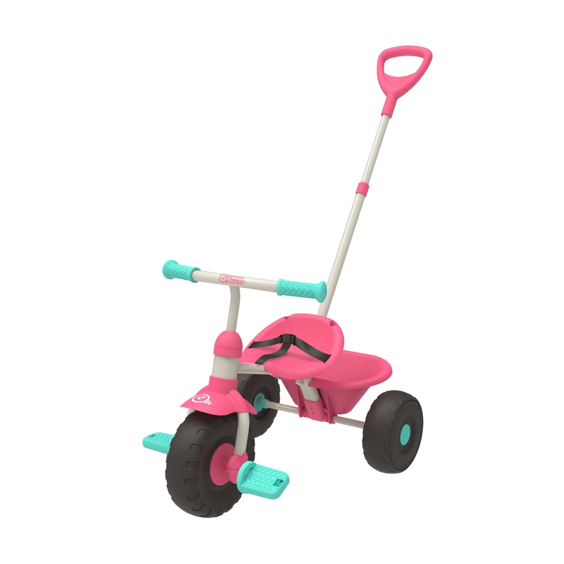 Byox Explore - triciclo regolabile per bambini 12-60 mesi max 25 kg grigio