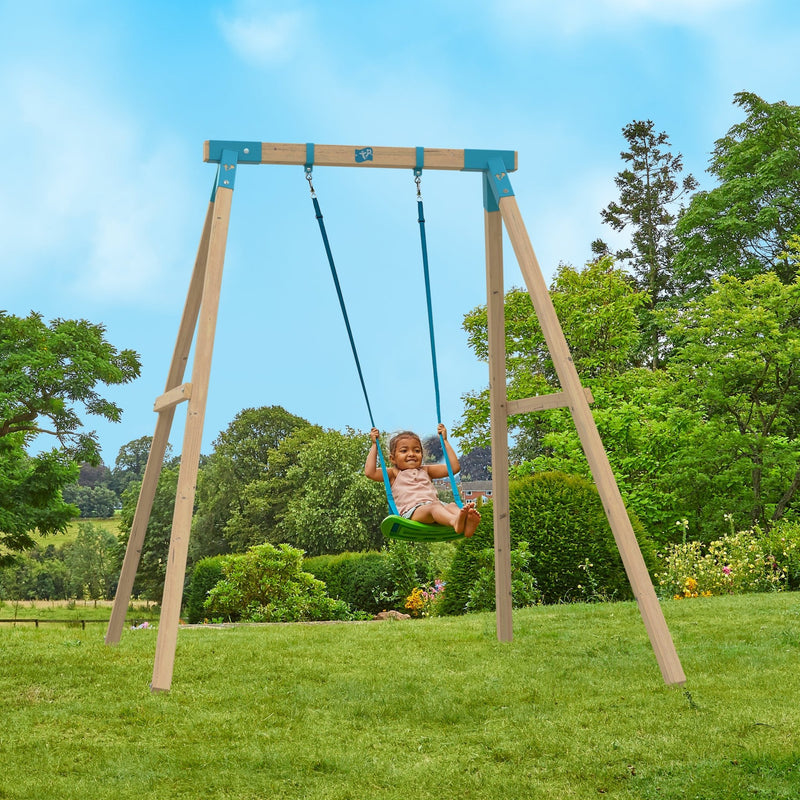 Playground Single Post Swing Frame Commercial Park Swings