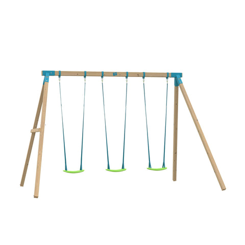 Kingswood Triple Squarewood Swing Set FSC® certified