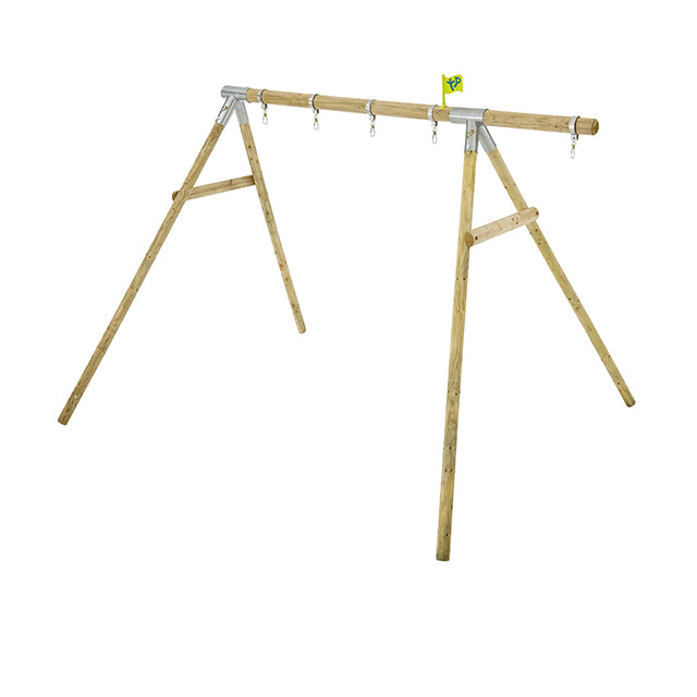 TP Knightswood Double Wooden Swing Frame & Extension - Builder - FSC<sup>&reg;</sup> certified