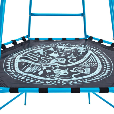 TP Explorer Metal Climbing Frame with Platform & Den Image 8