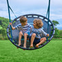 TP Knightswood Double Wooden Swing Set With Giant Nest Swing-FSC<sup>&reg;</sup>