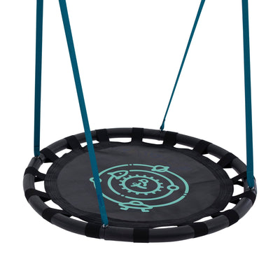 TP Knightswood Single Wooden Swing Set With Nest Swing - FSC® certified Image 4