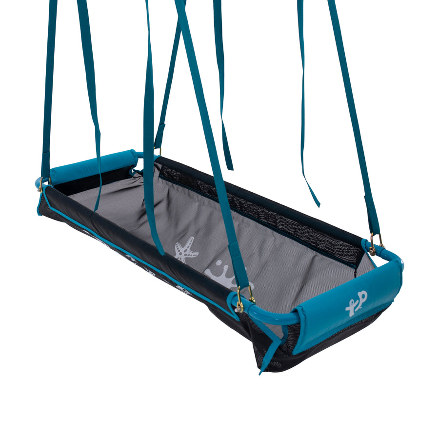 Pirate Boat Swing Seat with Duo Ride Brackets for Squarewood